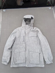 Vtg Y2K Nike ACG Jacket Outer Layer 3 Hood Storm Fit Parka Ski Snowboard M Grey  - Picture 1 of 18