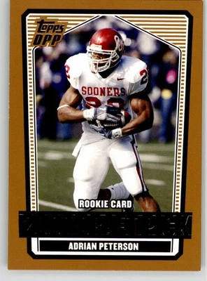 Adrian Peterson 2007 Topps Draft Picks & Prospects 135 Oklahoma Vikings Rookie - Image 1 of 2