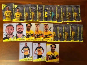 24 Autogramme FC SCHAFFHAUSEN-Sammlung-Konvolut-Fussball-Schweiz-handsigniert-AK - Picture 1 of 1