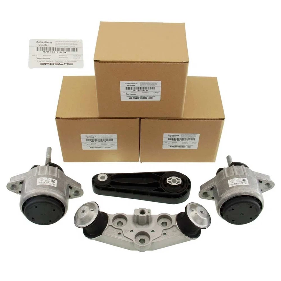 4X OEM Engine Mounts For Porsche Panamera 970 3.0 3.6 4.8 2010-2016 New - Image 1 of 1