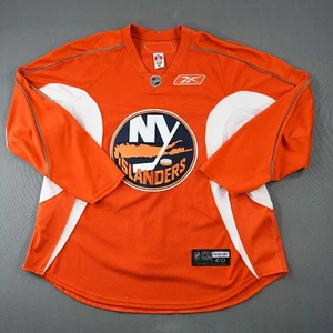 2008-09 Tim Jackman New York Islanders Practice Used Worn NHL Hockey Jersey - Picture 1 of 5