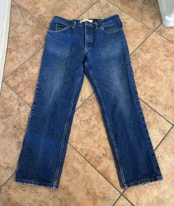 Vintage Lee Herrenjeans 36 x 29 blau normale Passform 100 % Baumwolle Denim kostenloser Versand - Bild 1 von 7