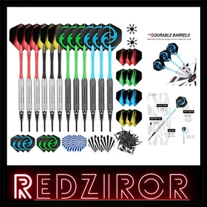 Soft Dartpfeile Set 16g mit PVC Schäften 50 Ersatzspitzen Flights für elektro... - Bild 1 von 2