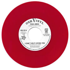 Paul Anka I Can't Help Loving You / Red Vinyl Special Edition Northern Soul 