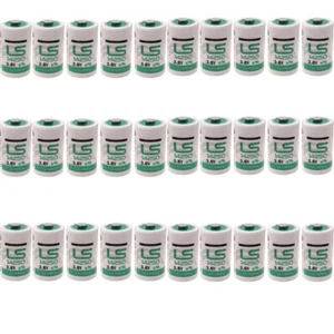 30pcs LS14250 3.6v 1/2 AA Lithium Battery 1200mAh replace for SAFT LS 14250 - Picture 1 of 8