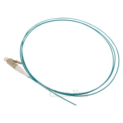 50Pcs 1.5M 50/125 OM3 LC UPC MultiMode Simplex 0.9mm Fiber Optical Pigtail Cable - Image 1 of 4
