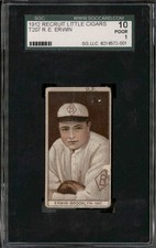 1912 Recruit Little Cigars #T207 R.E. Erwin SGC 1
