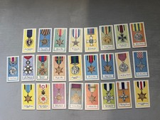 Glengettie Tea Set of 25 Medals of the World 1959 Black Back