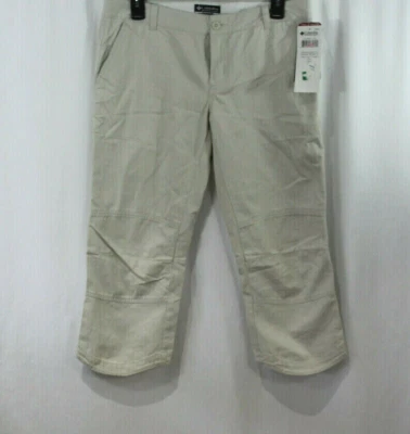 Pantalones chinos recortados Columbia Empire State en piedra pómez/beige 6 nuevos con etiquetas Foto 1 de 4