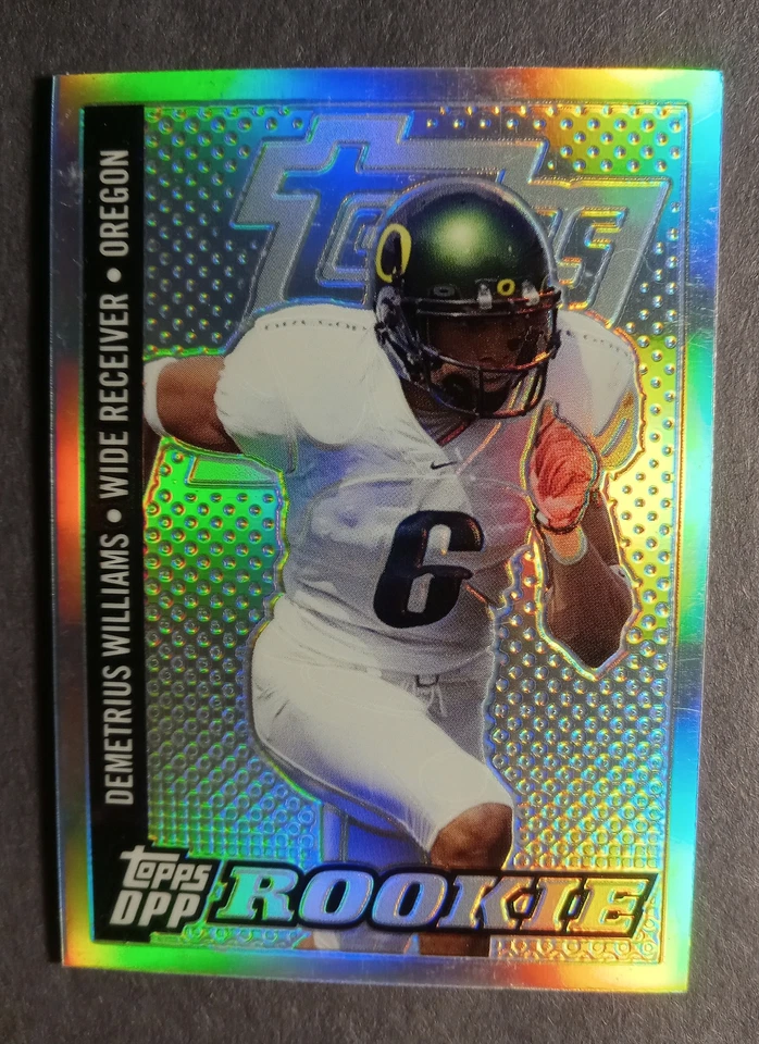 2006 Demetrius Williams Topps DPP Football Refractor #121 Oregon Ducks - Image 1 of 2