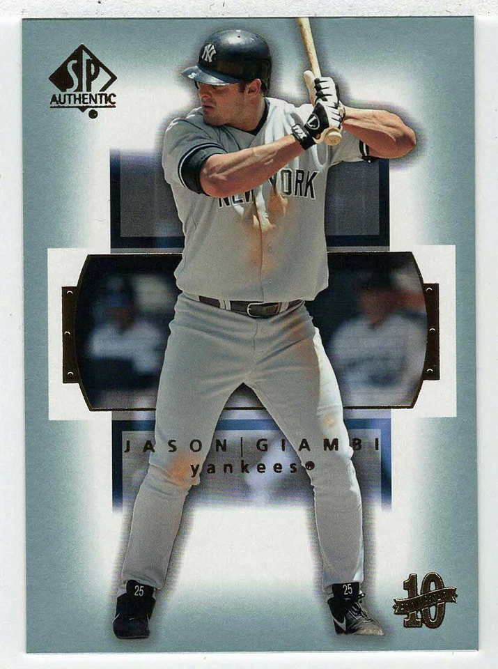 Jason Giambi - New York Yankees - 2003 Upper Deck SP Authentic Baseball # 41 MT - Image 1 of 1
