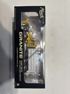 First Gear Mack Granite Dump Truck w/ Plow And Spreader 1/64 Scale 69-0021 - Picture 1 of 4