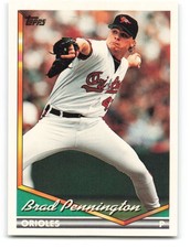 1994 Topps MLB Baseball Trading Cards Pick From List 201-400