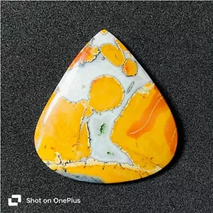 Piedra preciosa suelta cabujón de jaspe maligano natural para joyería 91 quilates ME-10036 - Imagen 1 de 6
