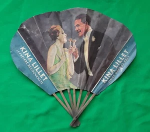 ALTES WERBEFÄCHER - KINA LILLET - Bild 1 von 2