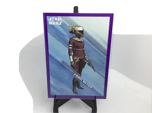 2019 Topps Rise of Skywalker Illustrated Characters IC-11 Zorii Bliss 61/199  - Picture 1 of 3