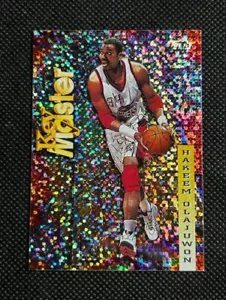 Hakeem Olajuwon 1997-98 Topps SEASON'S BEST KEY MASTER HOLO FOIL #SB23 - Foto 1 di 2