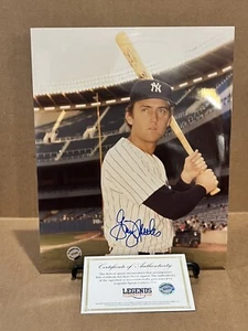 New York Yankees Graig Nettles Autographed 8X10 Color Home Batting Photo - Picture 1 of 4