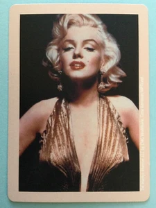 Marilyn Monroe Glam Portrait - Full Body Bathing Suit Pose on Pip Playing Card - Picture 1 of 2