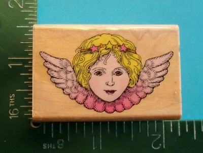 Sello de goma ANGEL FACE de Hero Arts C970 Foto 1 de 2