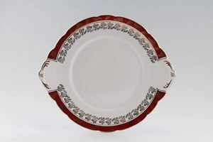 Royal Stafford - Morning Glory - Red - Cake Plate - 142596Y - Picture 1 of 1