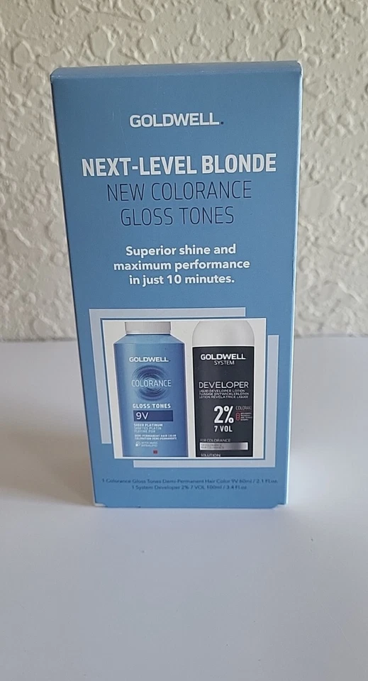 Goldwell Next Level Rubio Colorante y Desarrollador Set Foto 1 de 4