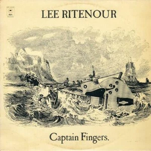 LEE RITENOUR Captain Fingers 1977 or. SPAIN lp + inner VG++ vinyl! - Bild 1 von 4