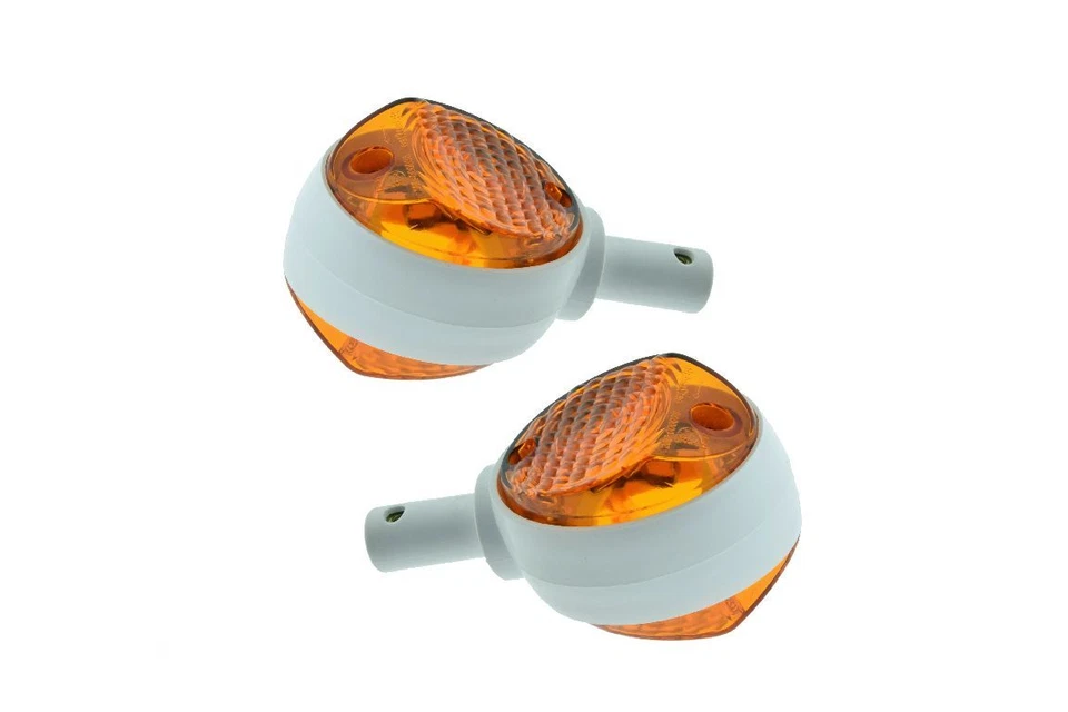 Lenkerblinker PAAR für MZ ES und Troll mit E-Prüfzeichen Ochsenauge Blinker - Bild 1 von 1