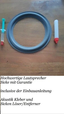 TRANS WESTERN GOODS Saba Ultra Hifi 1205 Hochwertiges Schaumgummi Sicken Kit mit Garantie 235