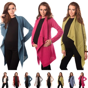 Maternity and Nursing Cascade Open Front Cardigan Size 8 10 12 14 16 18 9003 - Picture 1 of 32