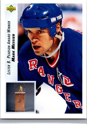 1992-93 Upper Deck Hockey - #432 Mark Messier Award Winner - Image 1 of 2