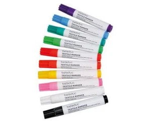 10x Textilmalstifte Stoffmalstifte Textilstifte Beleduc Stoff bemalen Stoffmaler - Bild 1 von 2