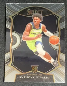 Anthony Edwards 2020-21 Select Concourse Hobby Rookie Card RC #61 Timberwolves - Picture 1 of 2