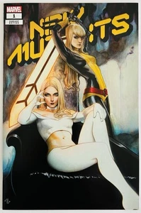New Mutants #1 Adi Granov Exclusive Trade Variant 2019 Magik & Emma Frost - Picture 1 of 7