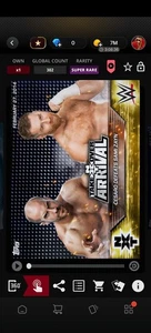 WWE Topps SLAM *DIGITAL* 2019 NXT Celebration Video Card Cesaro Sami Zayn 302CC - Picture 1 of 2