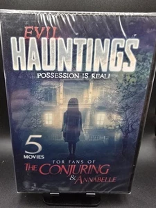 EVIL HAUNTINGS DVD (2015) 5 MOVIES VERY GOOD - Picture 1 of 2