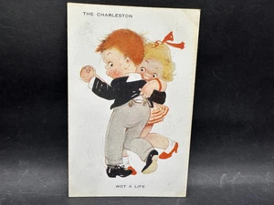 Postal de San Valentín de Mabel Lucie Attwell 1180 vintage sin usar Charleston - Imagen 1 de 9