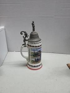 Antique German Reservist Heuser Beer Stein Infantry 1903-1905? - Picture 1 of 12