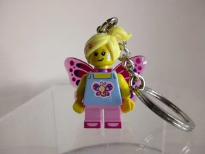 Lego Butterfly Girl Key Chain Minifigure 853795 - Picture 1 of 5