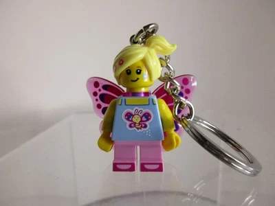 Lego Butterfly Girl Key Chain Minifigure 853795 - Image 1 of 4
