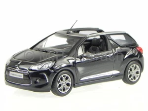 Citroen DS3 DS 3 convertible 2013 negro coche en miniatura 155287 Norev 1/43 - Imagen 1 de 7