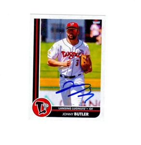 Tarjeta de béisbol firmada por Jonny Butler 2025 Lansing Lugnuts NC State c - Imagen 1 de 2