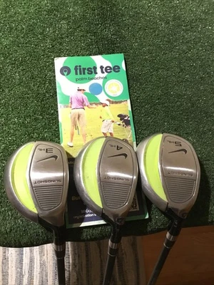Nike Slingshot HL Hybrids Set (3H, 4H, 5H) Regular UST Graphite Shafts - Image 1 of 4