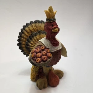 Resin Cast North American Turkey Statue Full Color Harvest Thanksgiving Fall - Picture 1 of 7