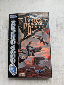 Panzer Dragoon II Zwei (Sega Saturn Game) boxed w/manual