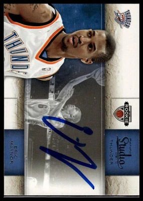 2009-10 Panini Studio #127 Eric Maynor IP Autograph Signed - Image 1 of 2