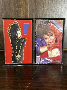 Janet Jackson Cassette Tape Lot of 2 Dream Street Control Pop Music - Picture 1 of 10