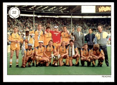 Reading Team Topps Saint & Greavsie All Star 1988 No. 22 - Image 1 of 2