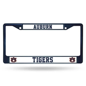 Auburn Tigers License Plate Frame Metal Navy - Special Order - Picture 1 of 1