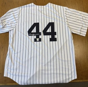 Reggie Jackson New York Yankees Autographed White Nike Cooperstown Jersey - Picture 1 of 3